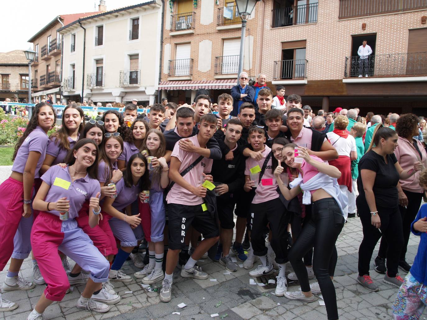 Encierro campero celebrado este miércoles por la tarde en Olmedo.