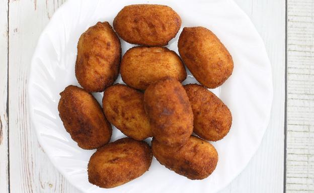 Crujientes y deliciosas croquetas de pollo