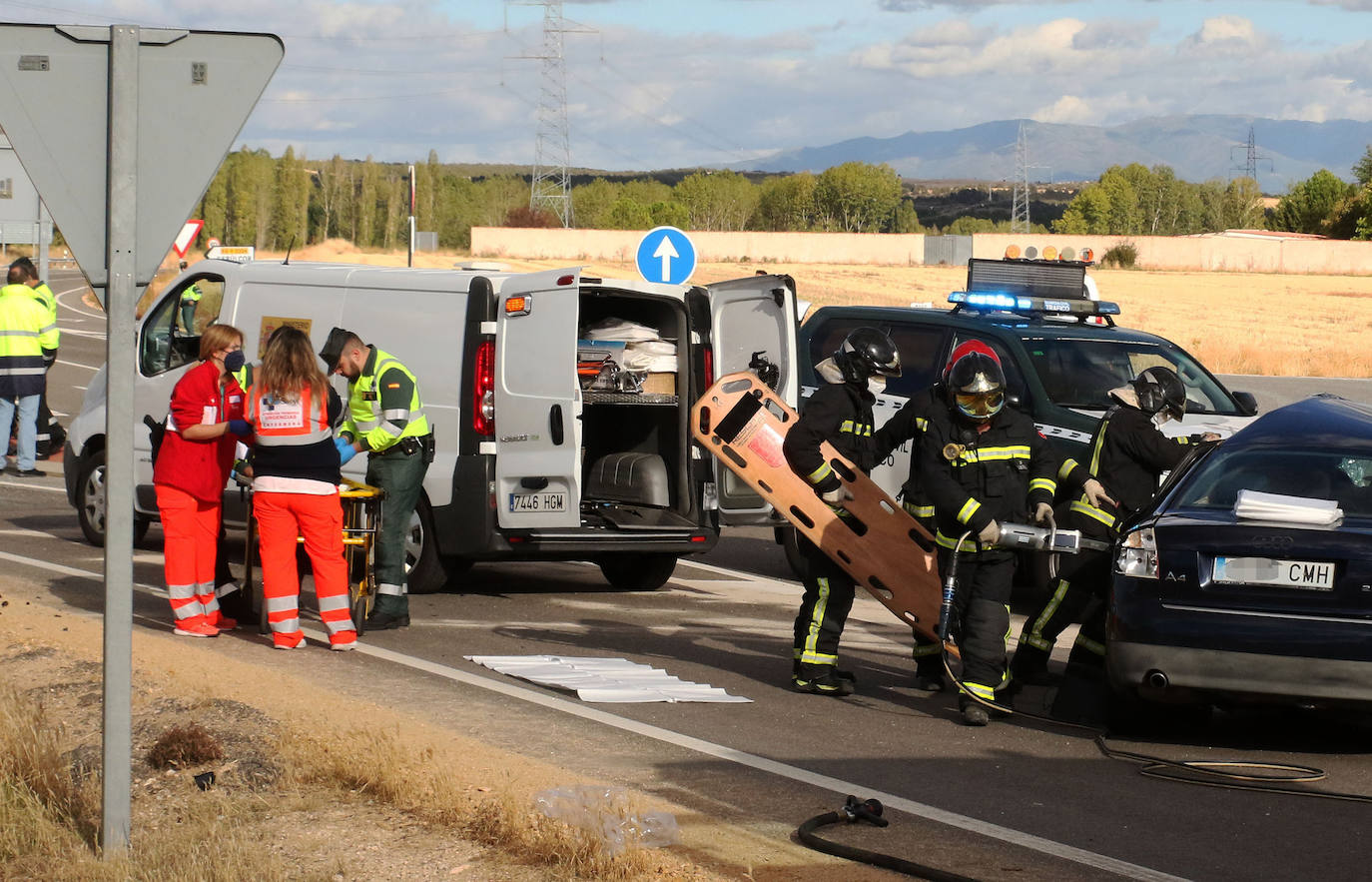 Accidente mortal en Cantalejo. 