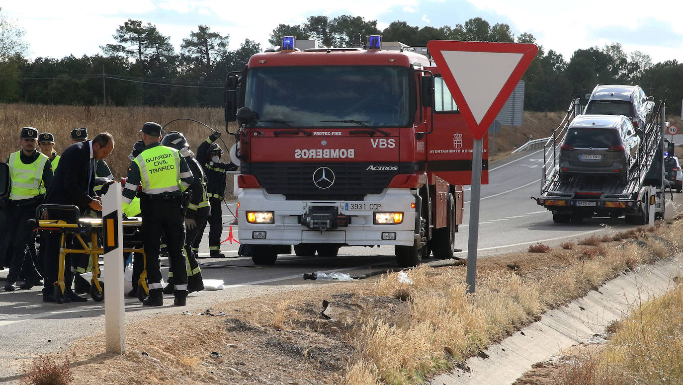 Accidente mortal en Cantalejo. 