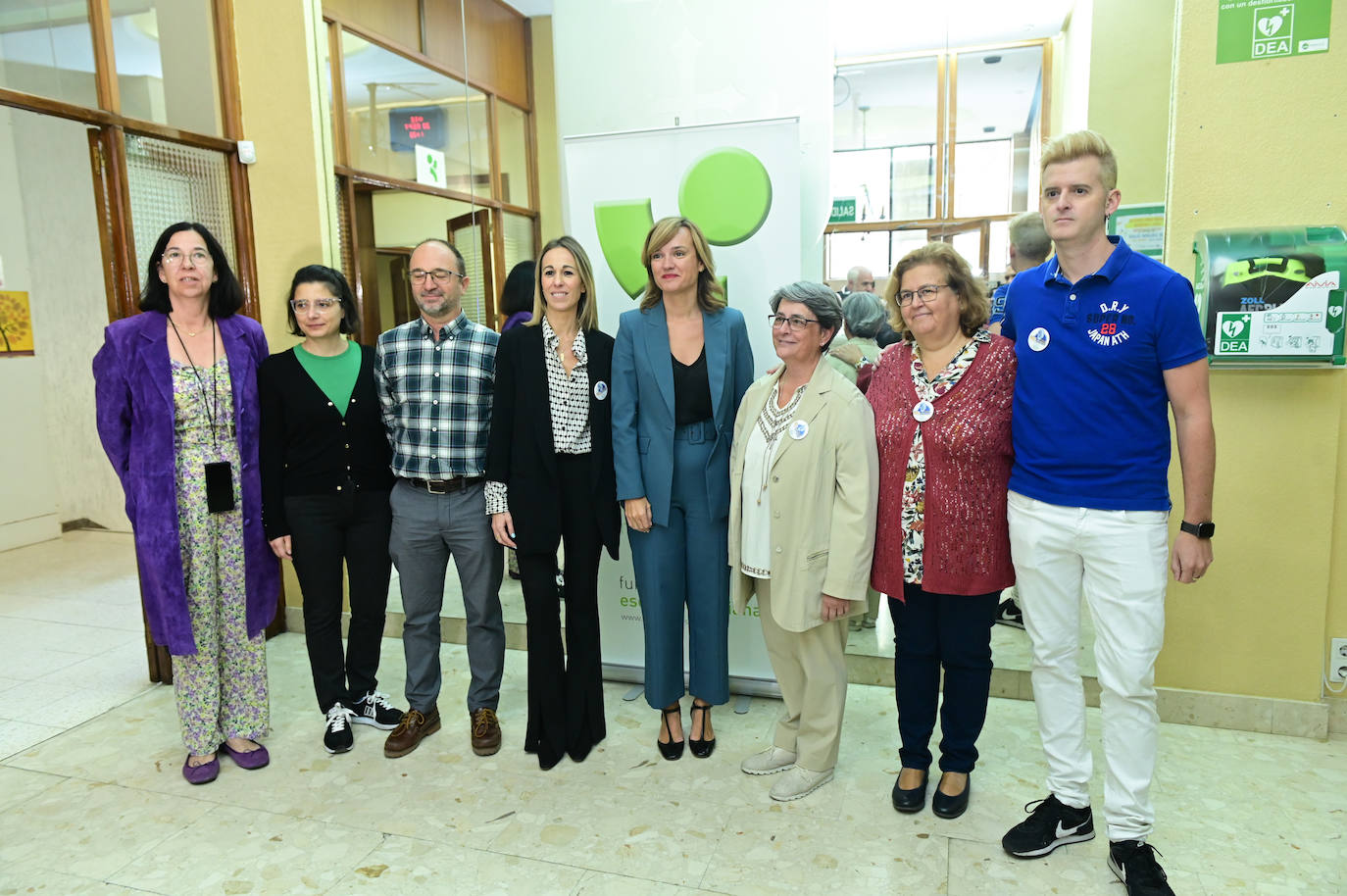 Fotos: La ministra de Educación participa en un programa de radio en las Teresianas, Valladolid