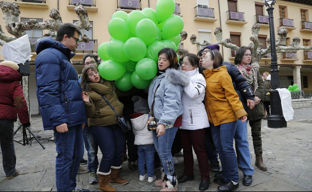 Celebración del Día Mundial del Sindrome de Down. 