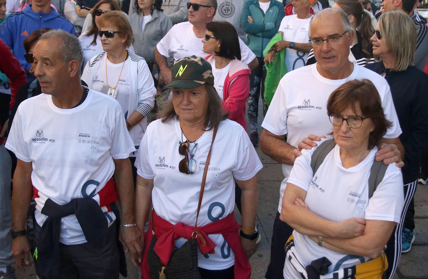 Marcha Apadefim en Segovia. 
