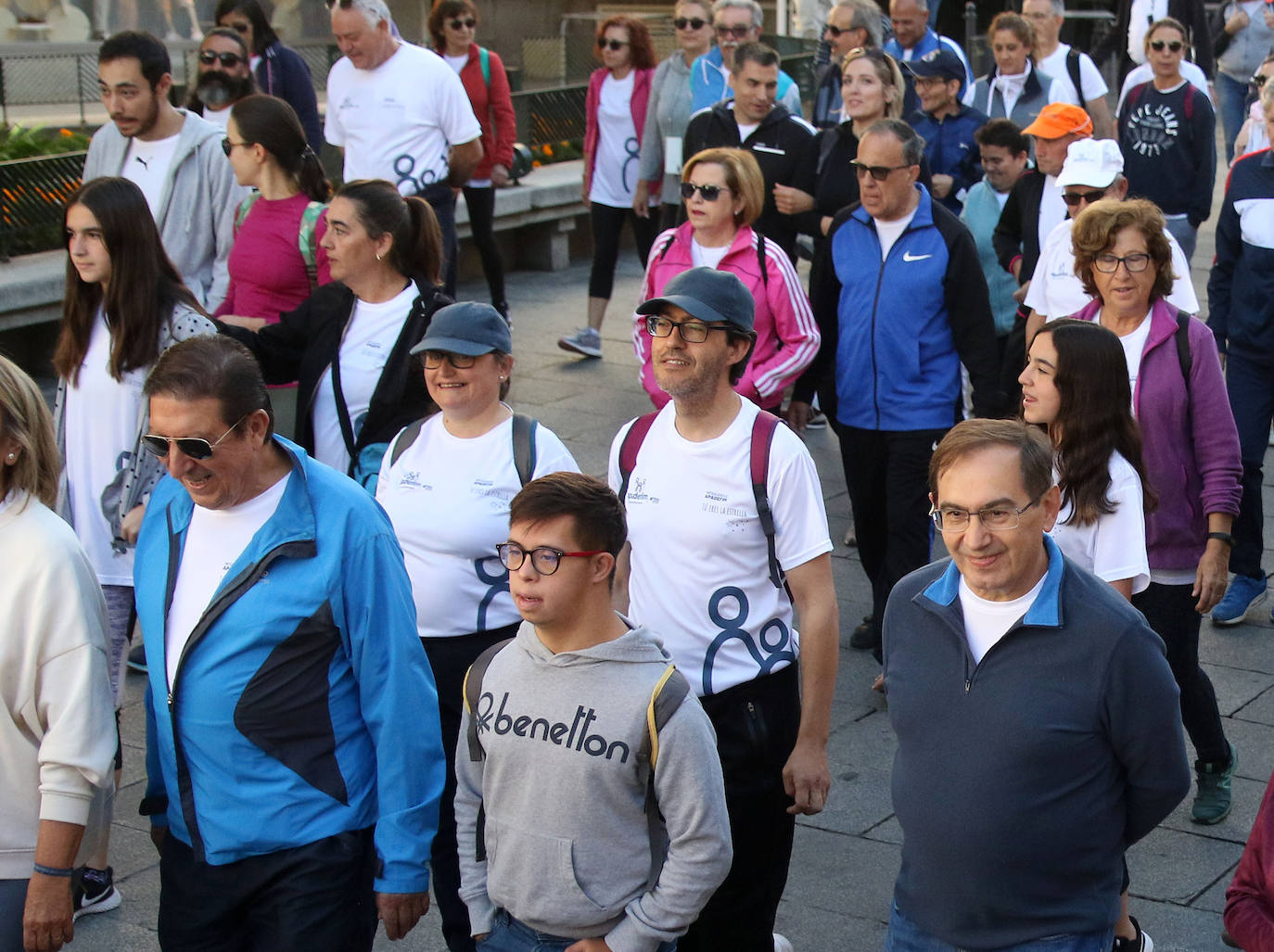 Marcha Apadefim en Segovia. 