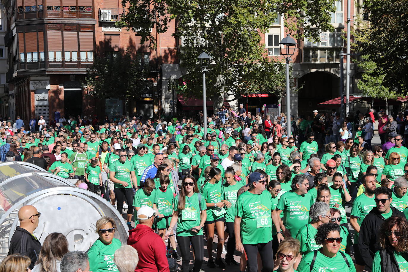 Fotos: Carrera contra el cáncer en Palencia