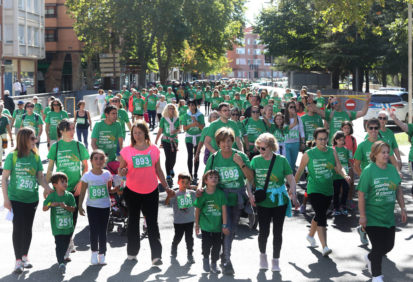 Fotos: Carrera contra el cáncer en Palencia