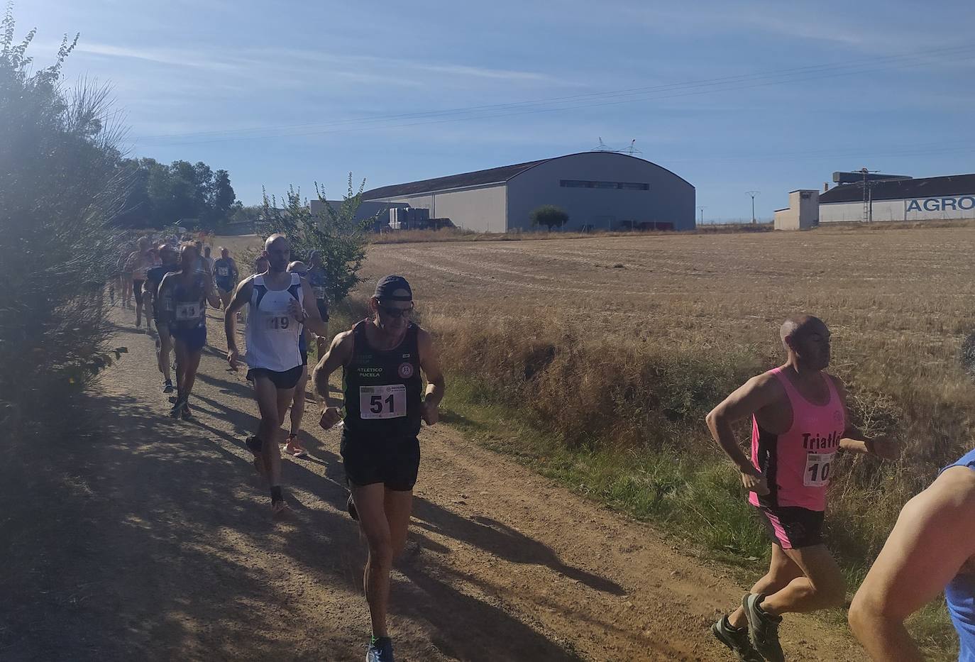 Fotos: Instantáneas de primera prueba del circuito Corriendo entre Viñas 2022 que se celebró en Mayorga