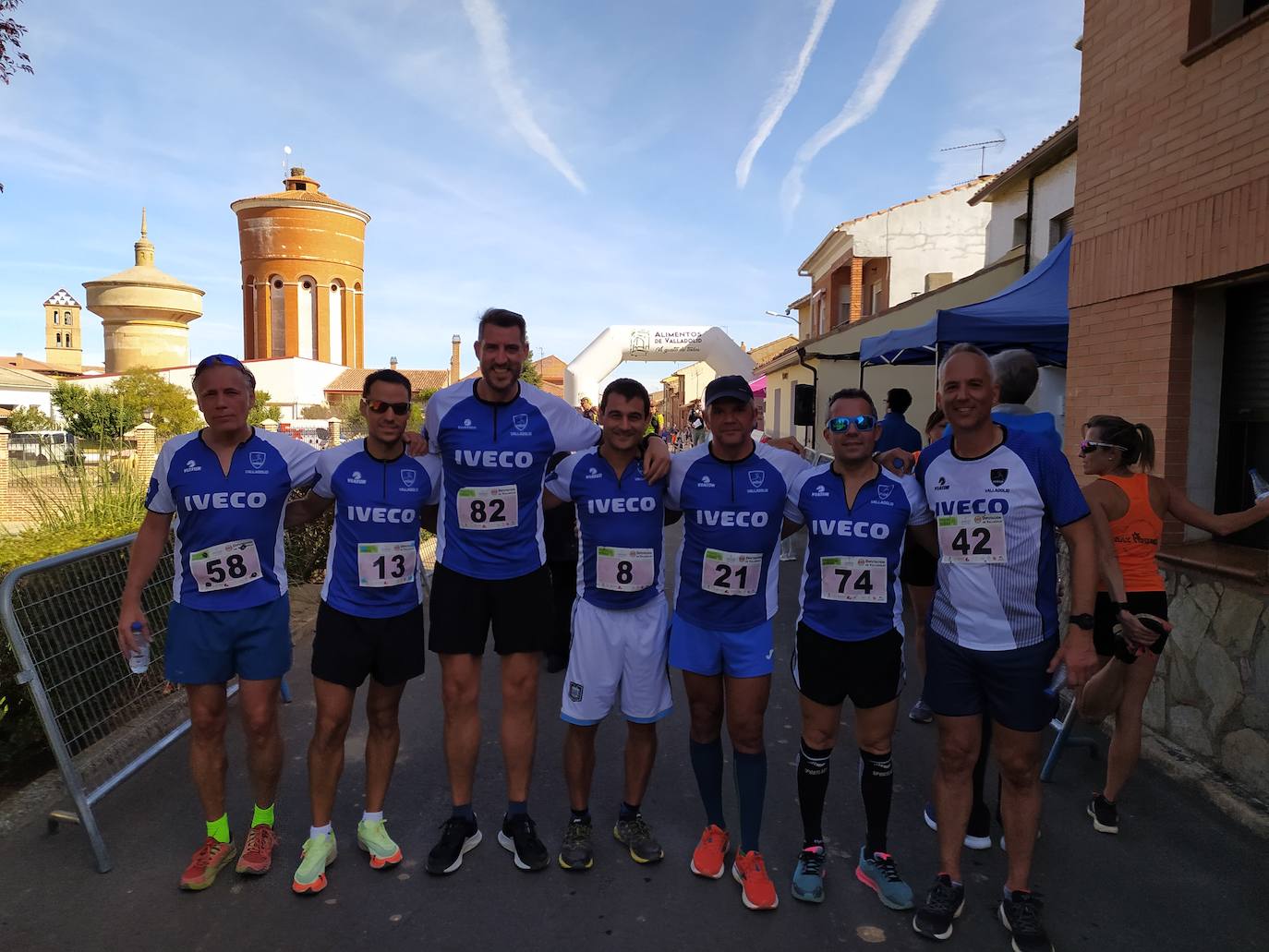 Fotos: Instantáneas de primera prueba del circuito Corriendo entre Viñas 2022 que se celebró en Mayorga