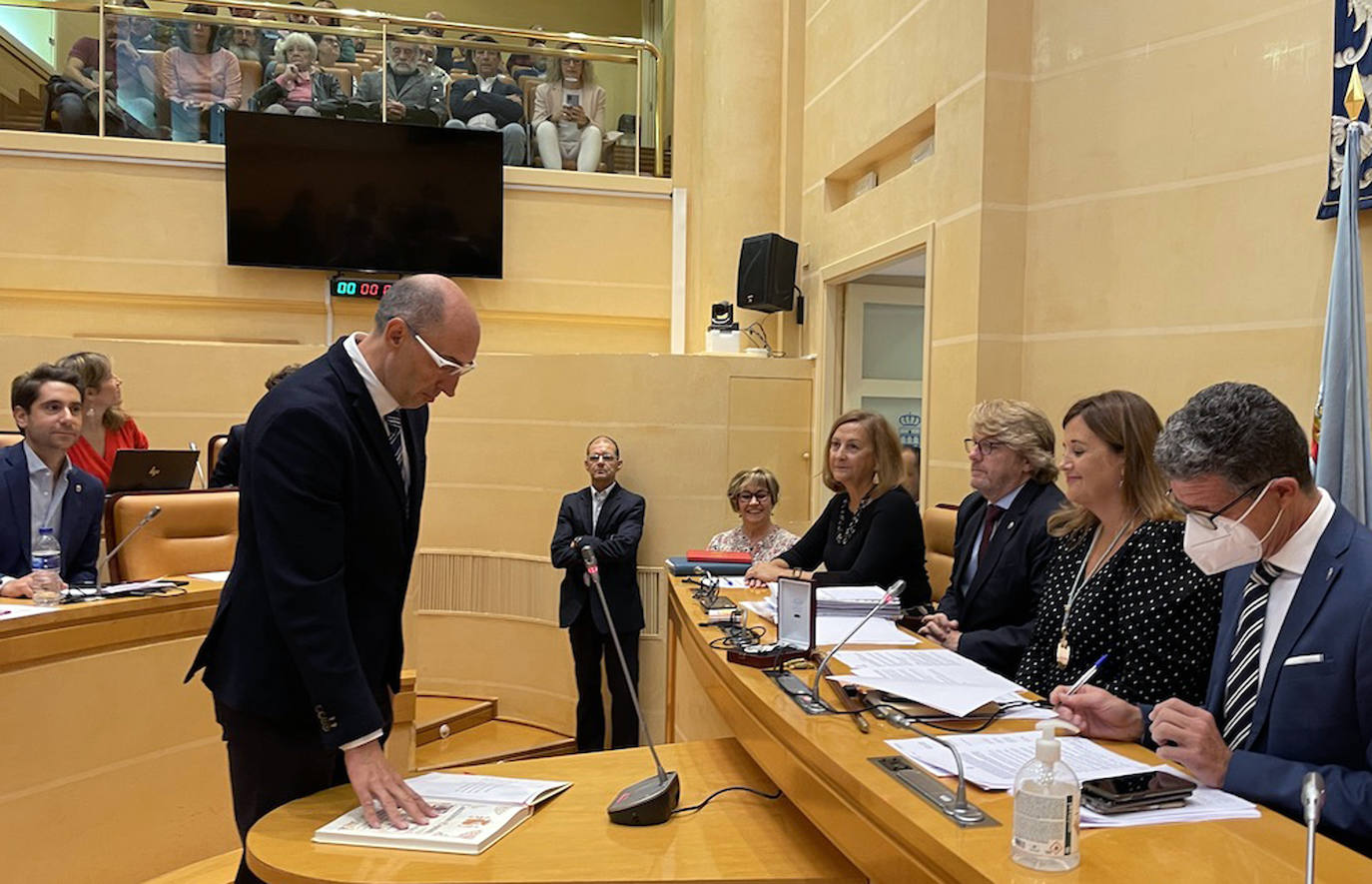 Pleno del ayuntamiento de Segovia. 