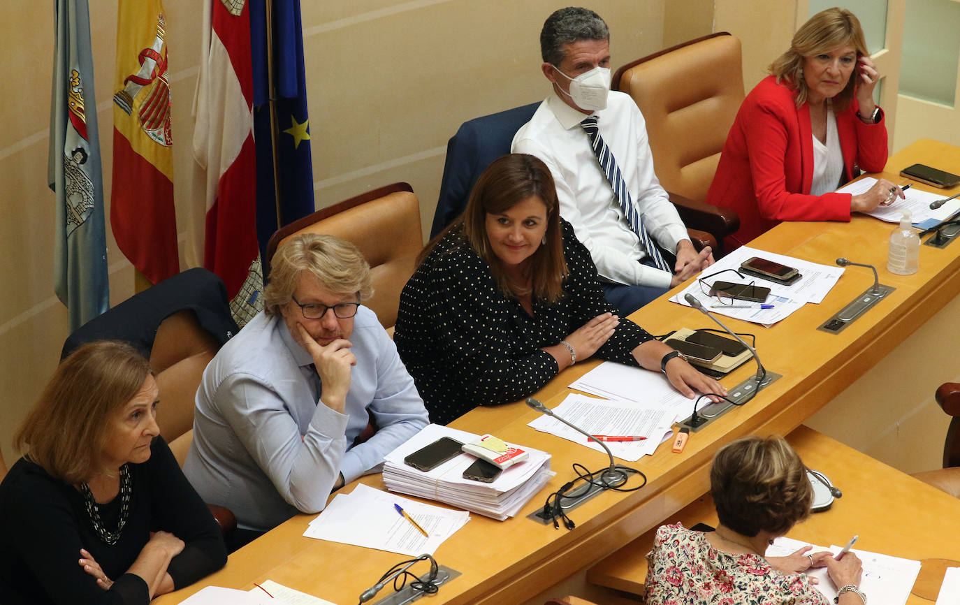 Pleno del ayuntamiento de Segovia. 