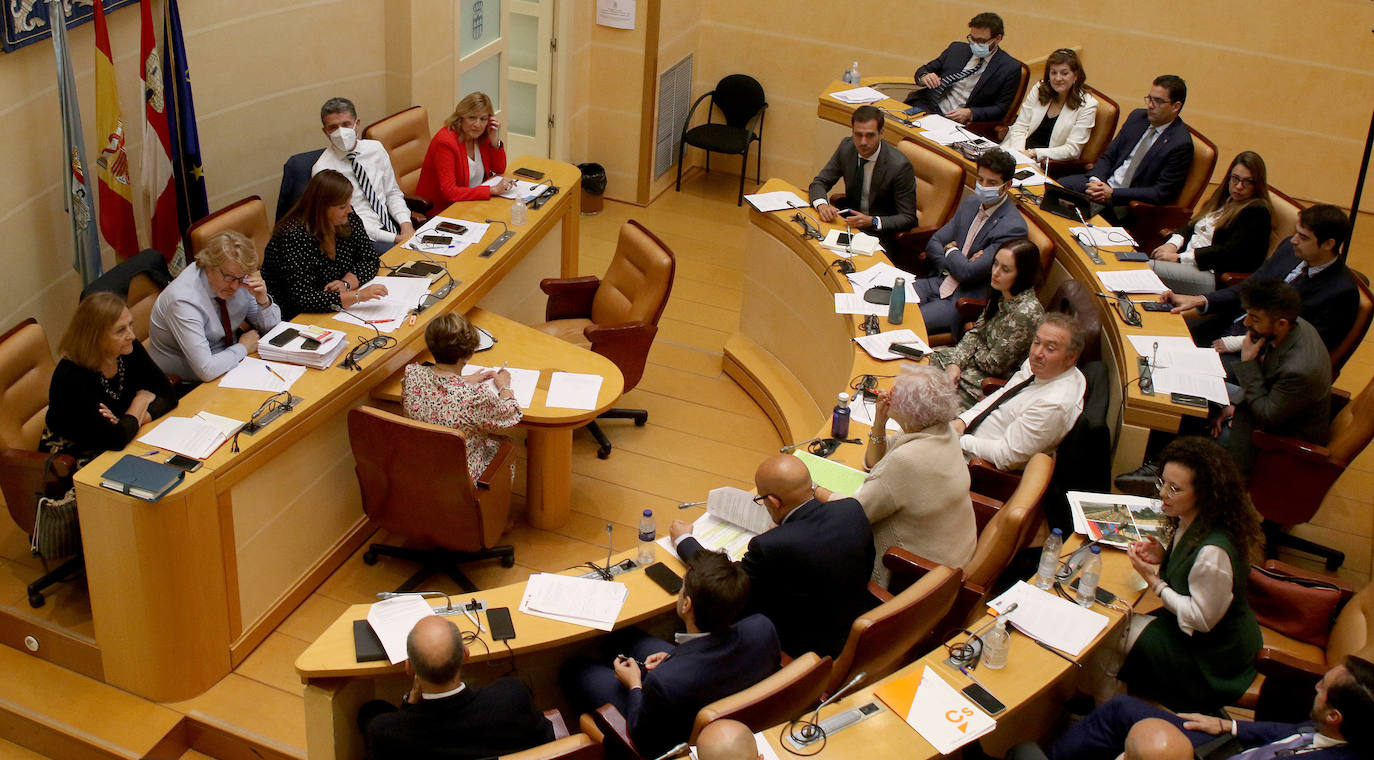 Pleno del ayuntamiento de Segovia. 