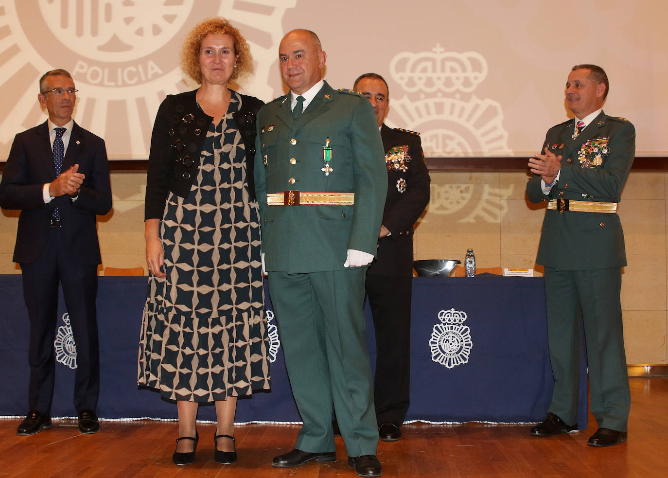 Fiesta de la Policía Nacional en Segovia. 