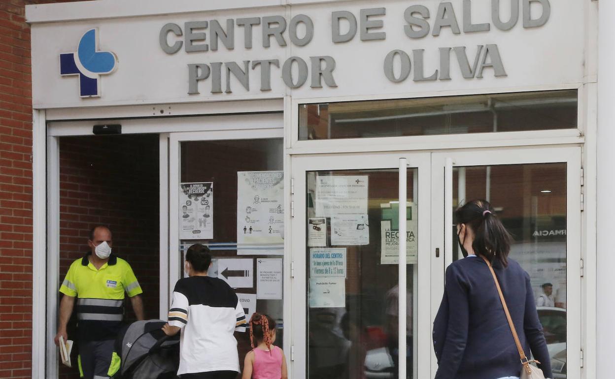 Centro ed Salud Pintor Oliva de Palencia. 