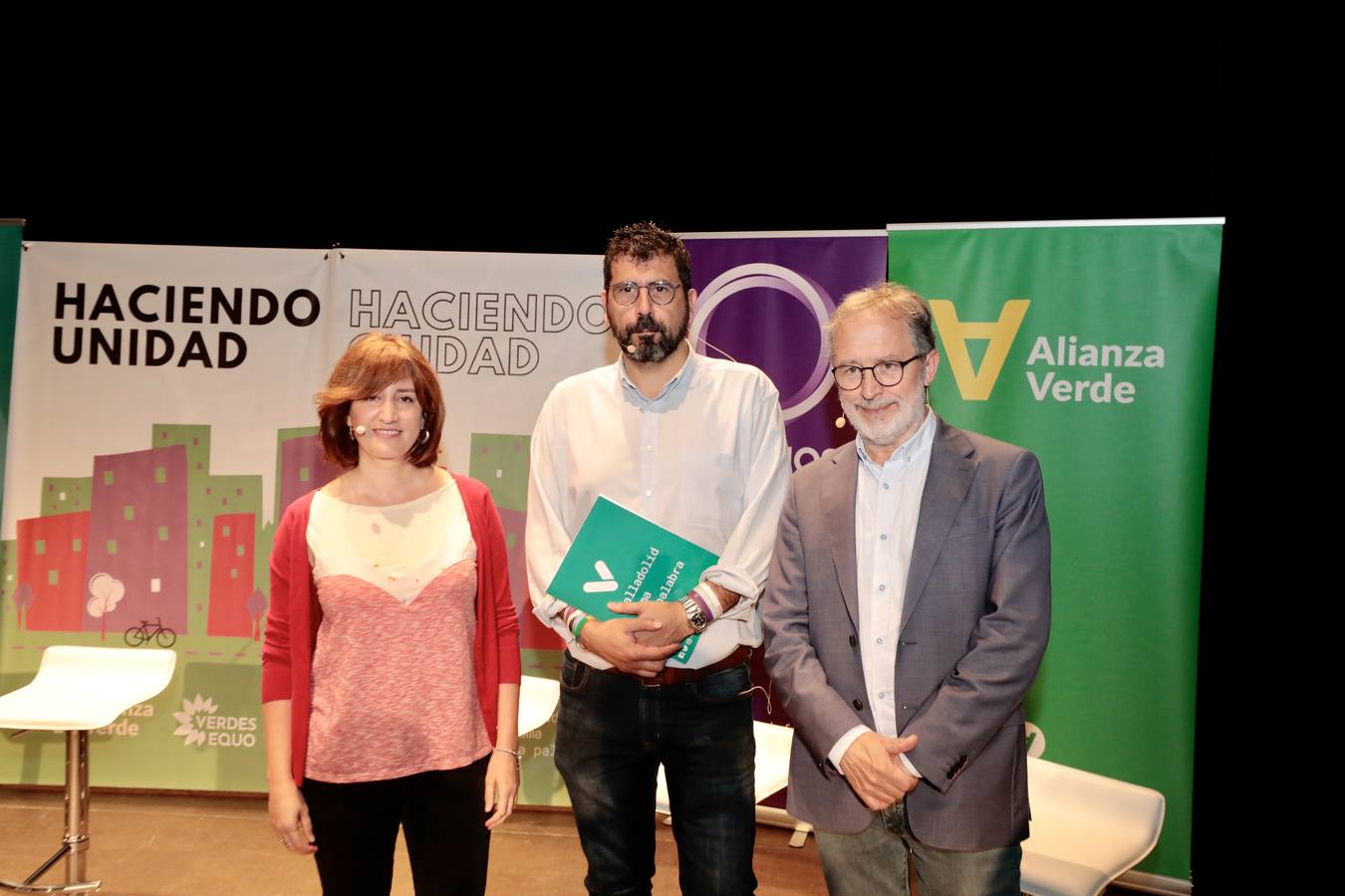 Fotos: Acto público de partidos de izquierdas de Valladolid para el nuevo curso político