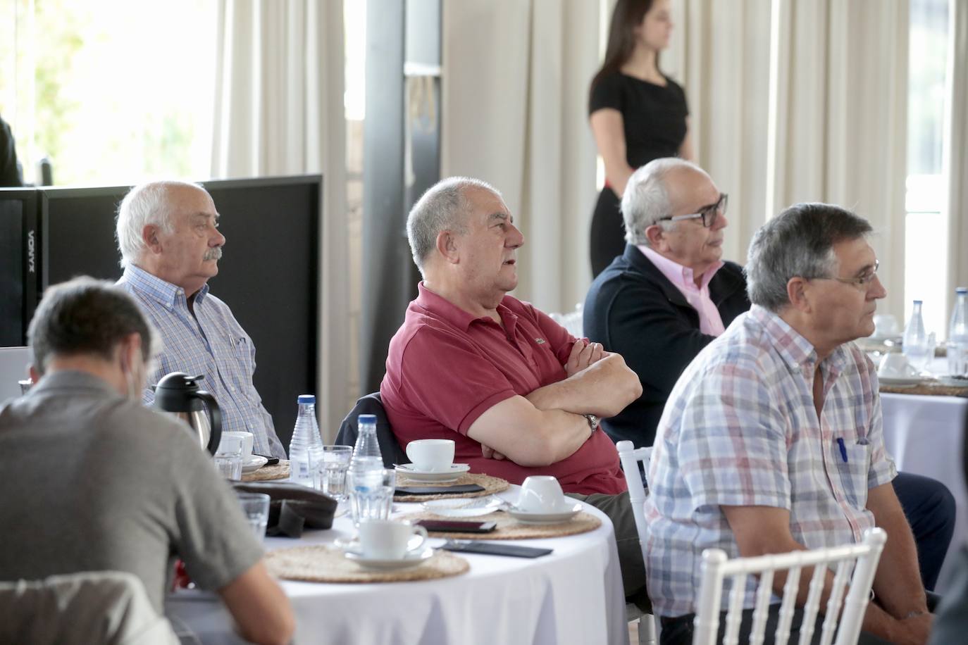 José Ignacio de la Fuente, de Sigfito; José Redondo, de Acor; Francisco Vilches, de Agro Valladolid, y Esteban Sanz, de Acor.