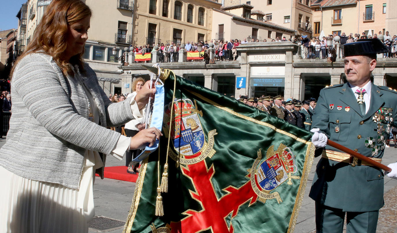 Fiesta de la Guardia Civil en Segovia 