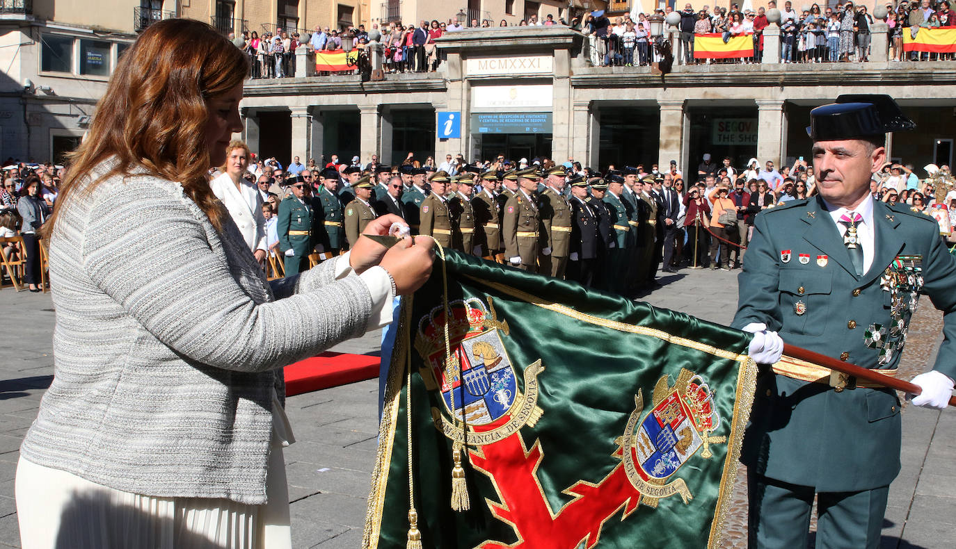 Fiesta de la Guardia Civil en Segovia 