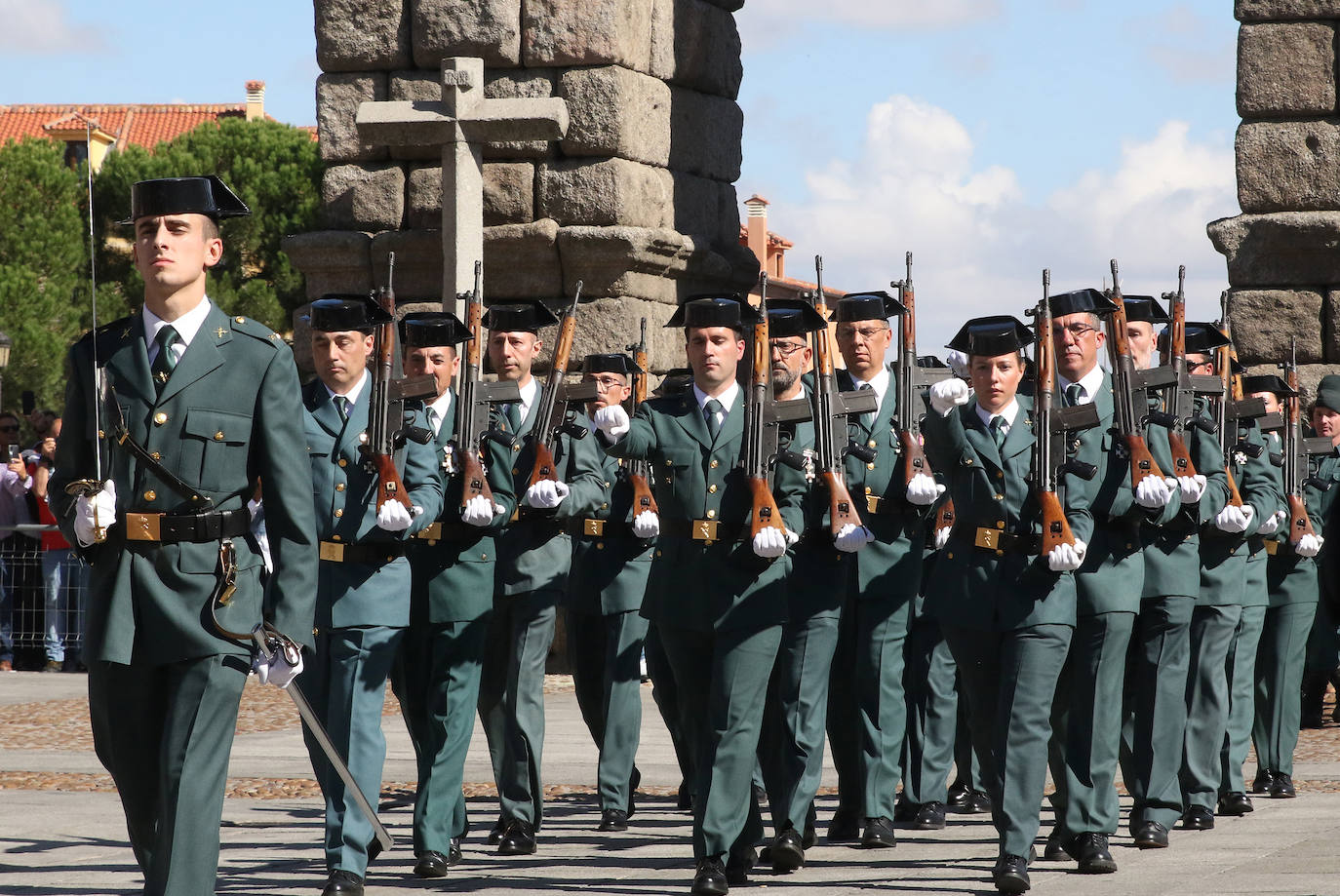 Fiesta de la Guardia Civil en Segovia 