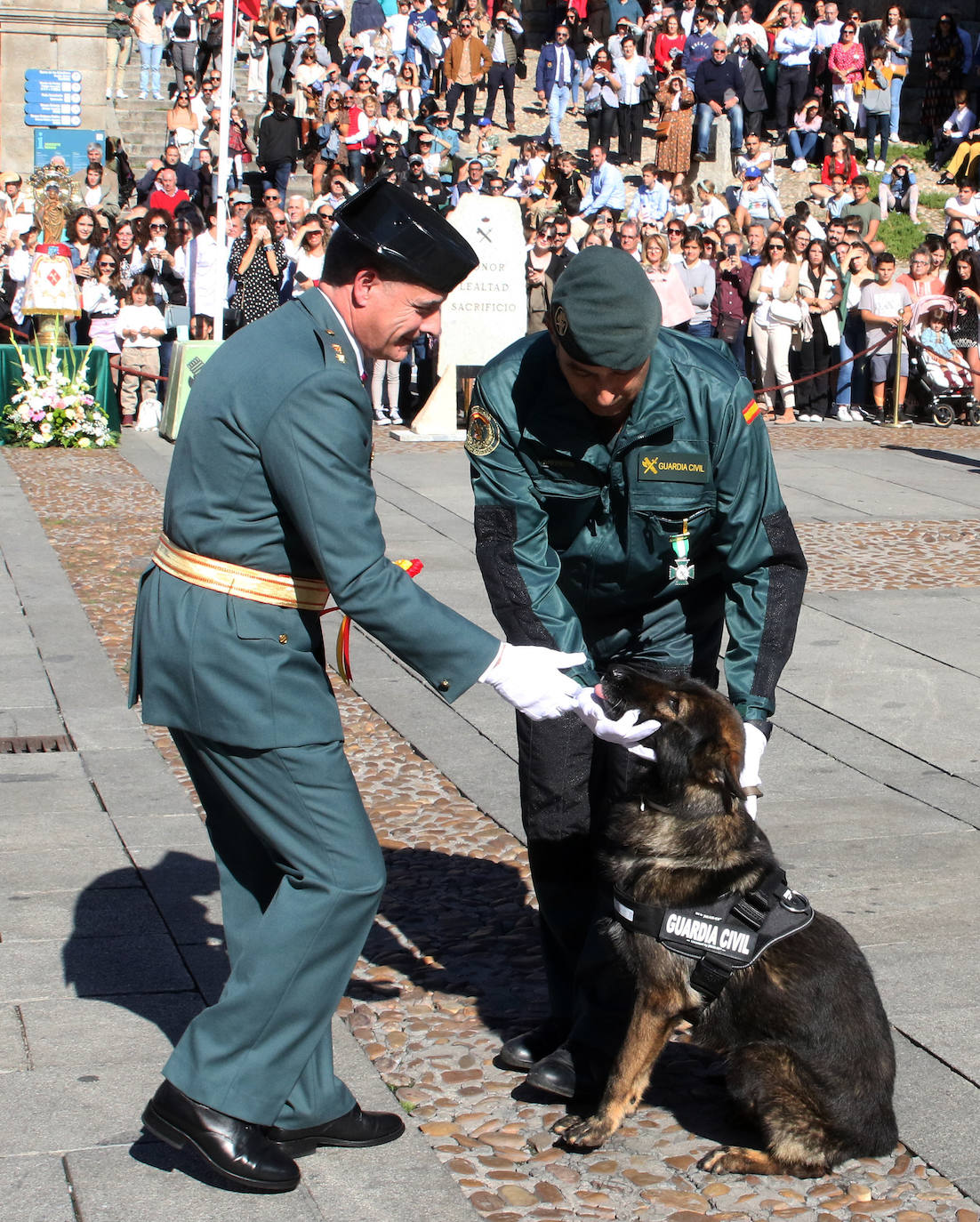 Fiesta de la Guardia Civil en Segovia 