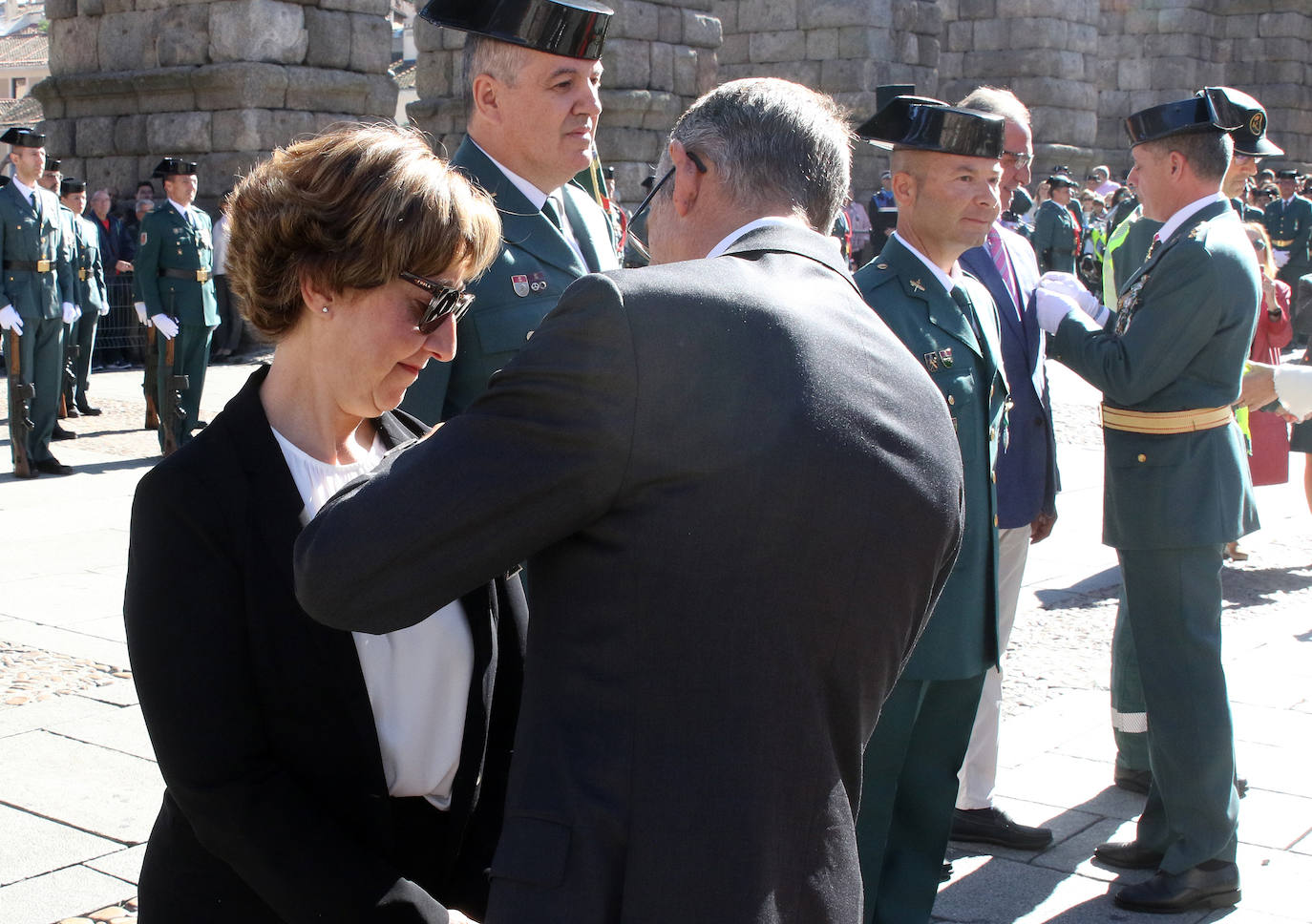 Fiesta de la Guardia Civil en Segovia 