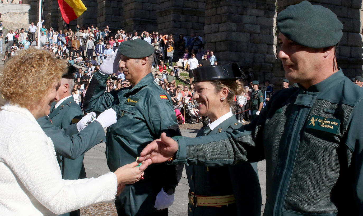 Fiesta de la Guardia Civil en Segovia 