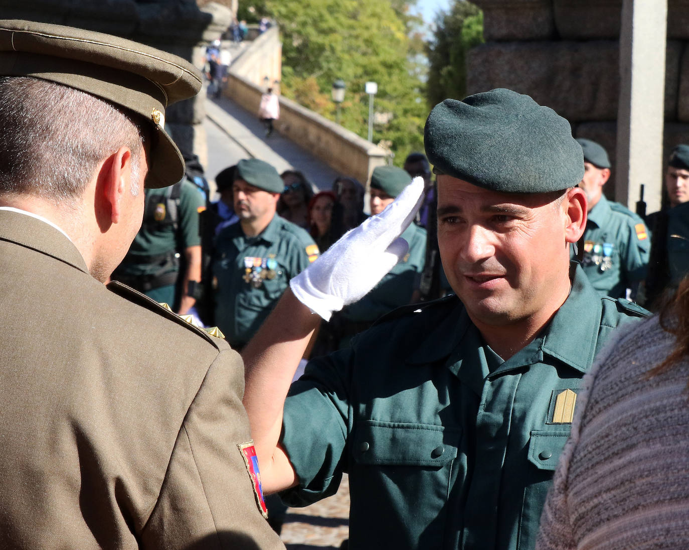 Fiesta de la Guardia Civil en Segovia 