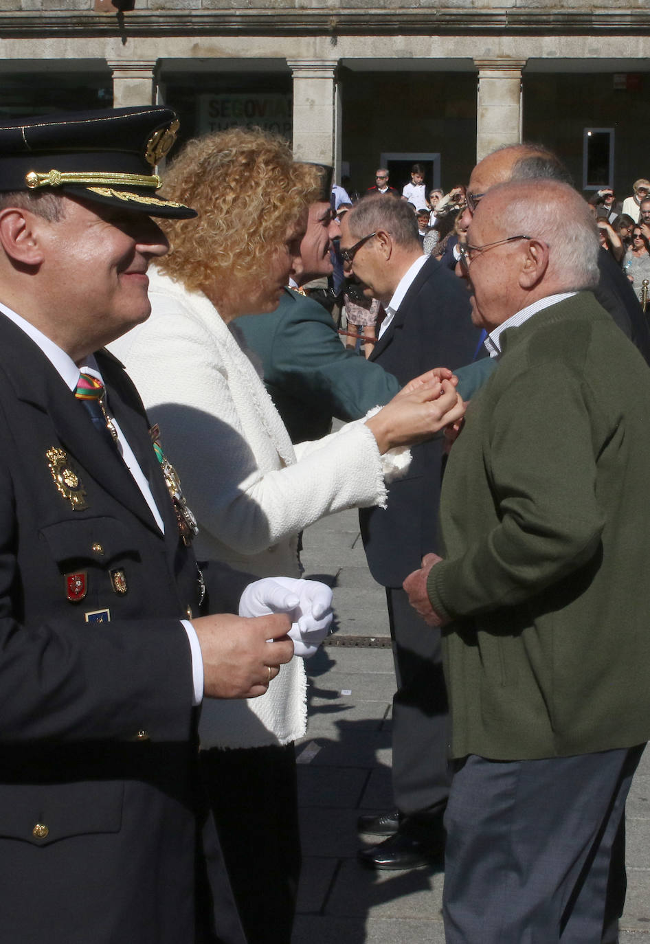 Fiesta de la Guardia Civil en Segovia 