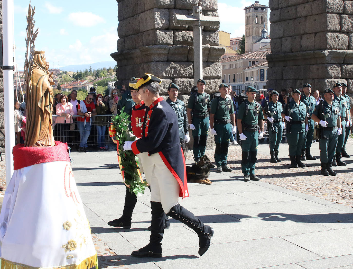 Fiesta de la Guardia Civil en Segovia 