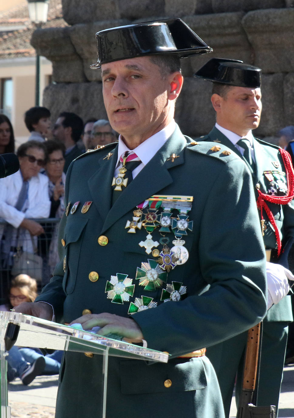 Fiesta de la Guardia Civil en Segovia 