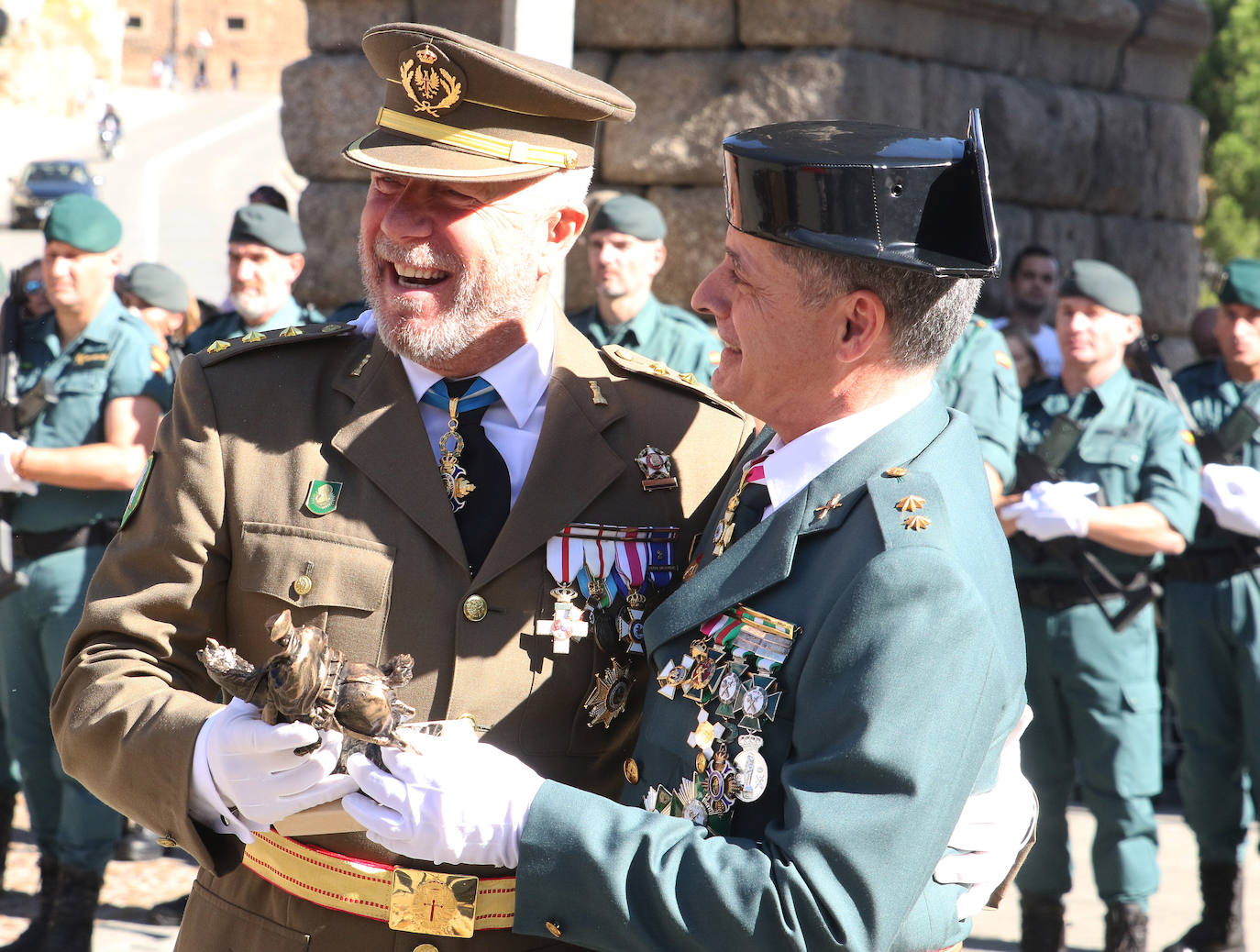 Fiesta de la Guardia Civil en Segovia 