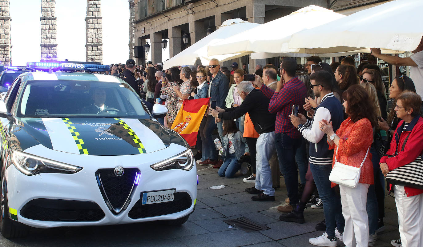 Fiesta de la Guardia Civil en Segovia 