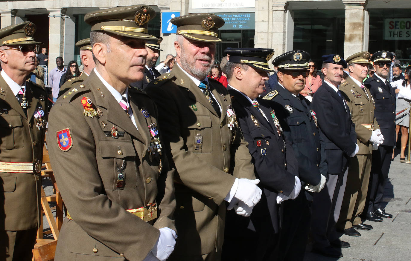 Fiesta de la Guardia Civil en Segovia 