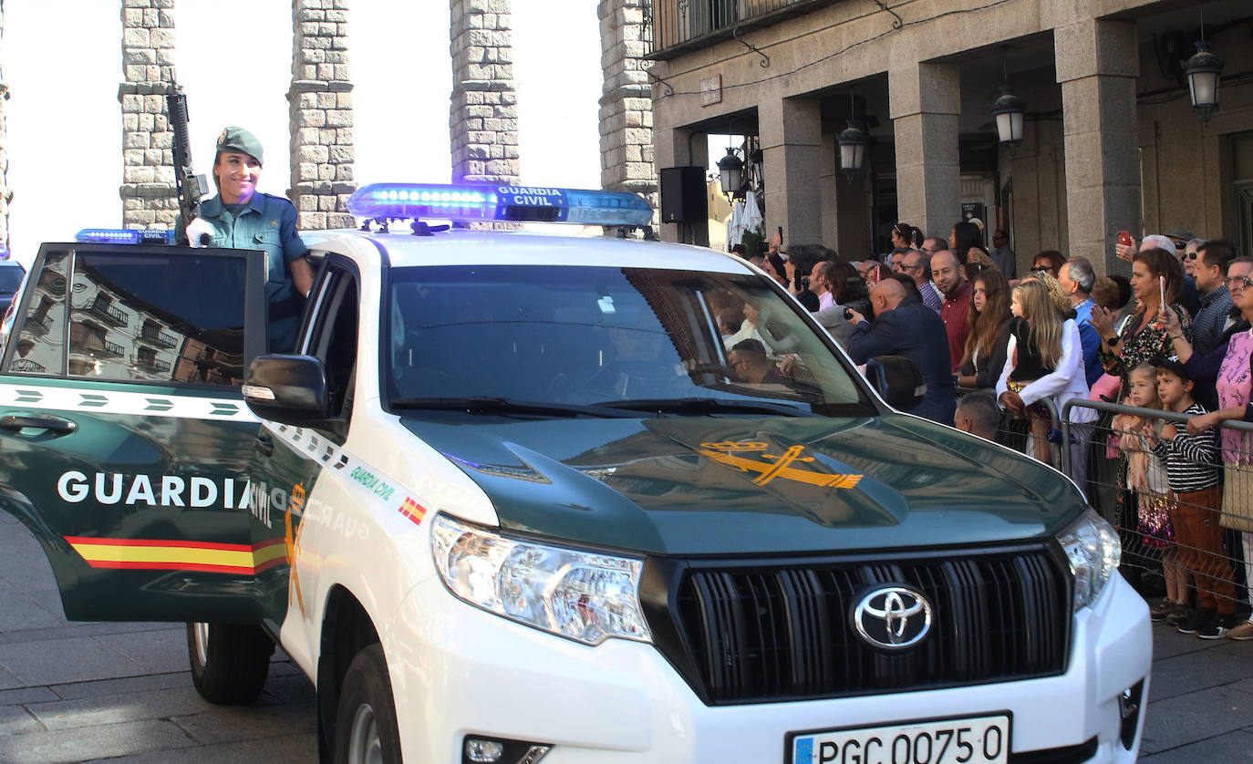 Fiesta de la Guardia Civil en Segovia 