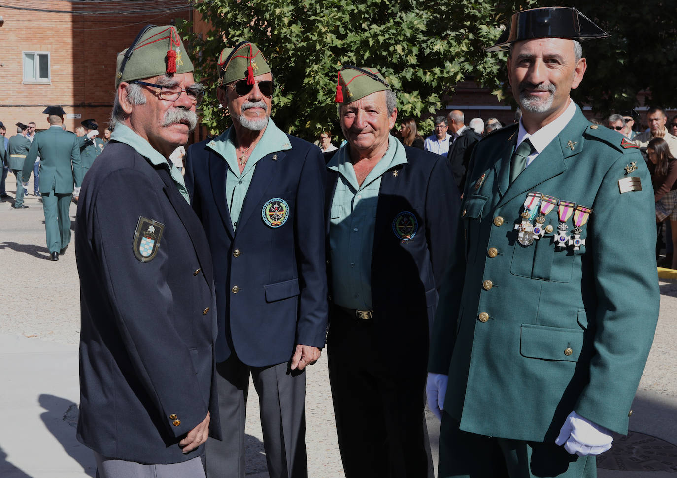 Fotos: Fiesta de la patrona de la Guardia Civil en Palencia