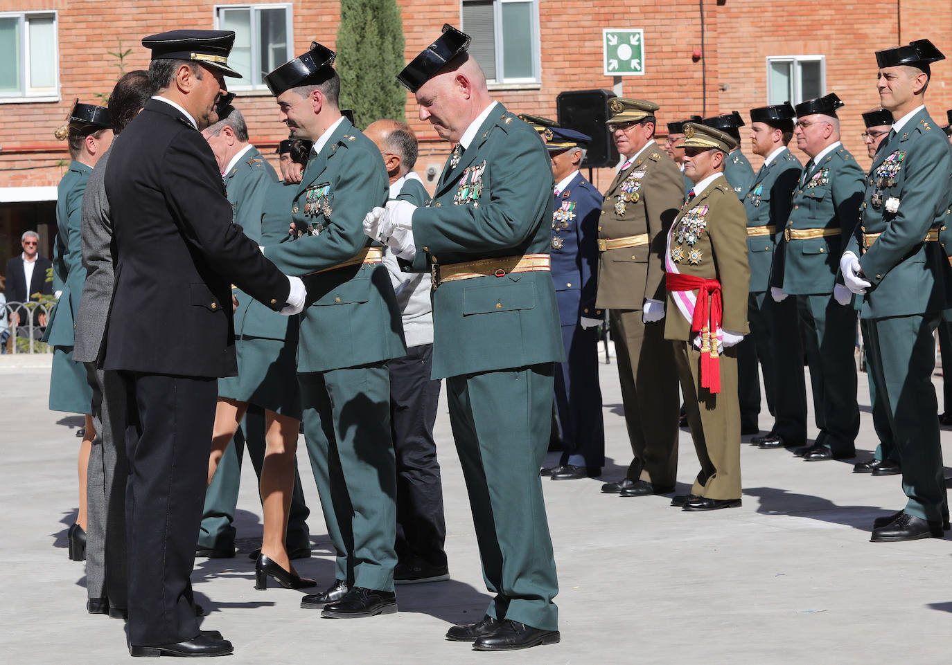 Fotos: Fiesta de la patrona de la Guardia Civil en Palencia