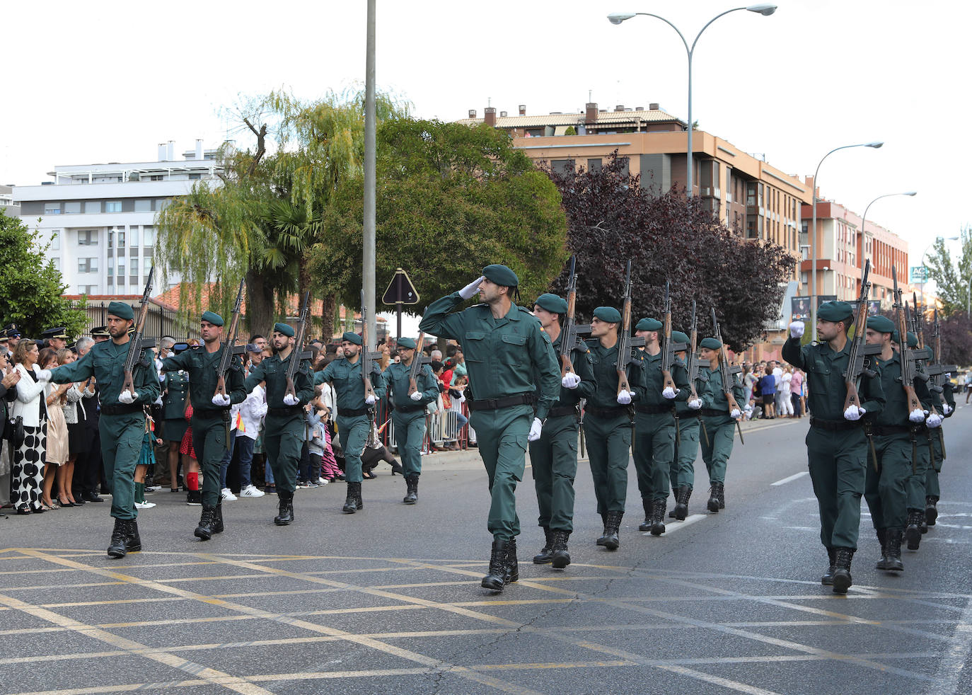 Fotos: Fiesta de la patrona de la Guardia Civil en Palencia