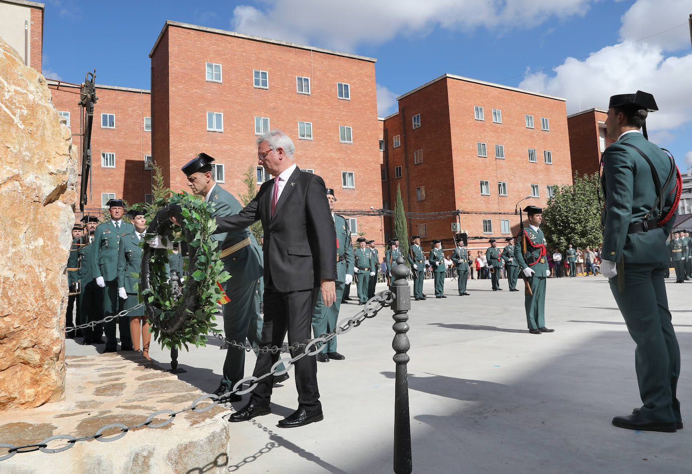 Fotos: Fiesta de la patrona de la Guardia Civil en Palencia