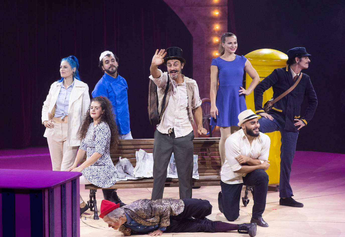 Fotos: El circo Tamberlick, desde dentro