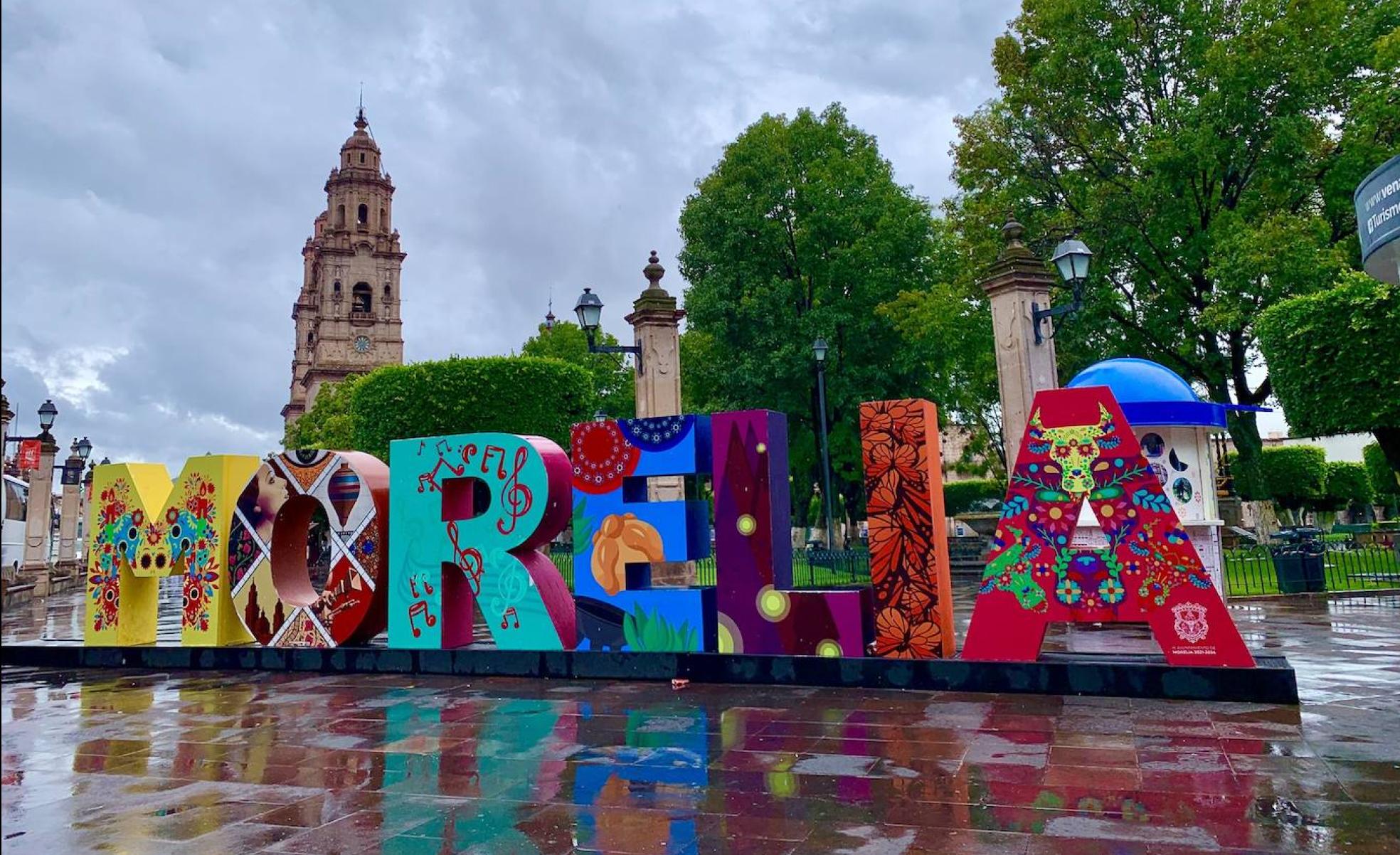 Postal de Morelia.