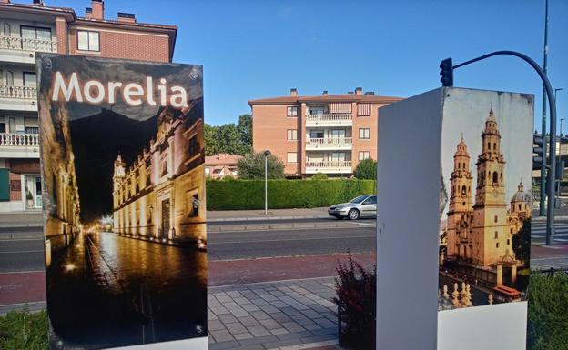 Plaza de las Ciudades Hermanadas, en Valladolid.