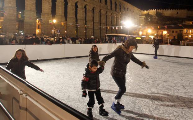 La terraza de Santa Columba acogerá una pista de hielo durante las fiestas de Navidad