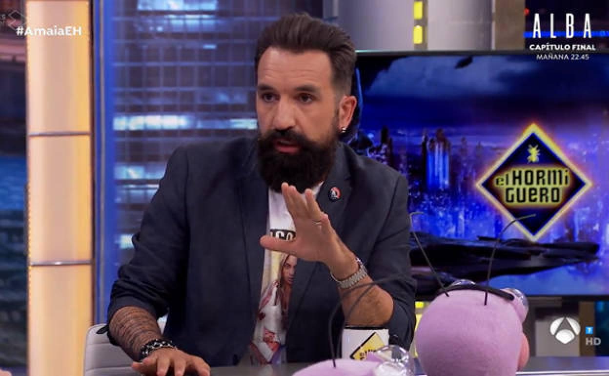 Miguel Lago en 'El Hormiguero'. 