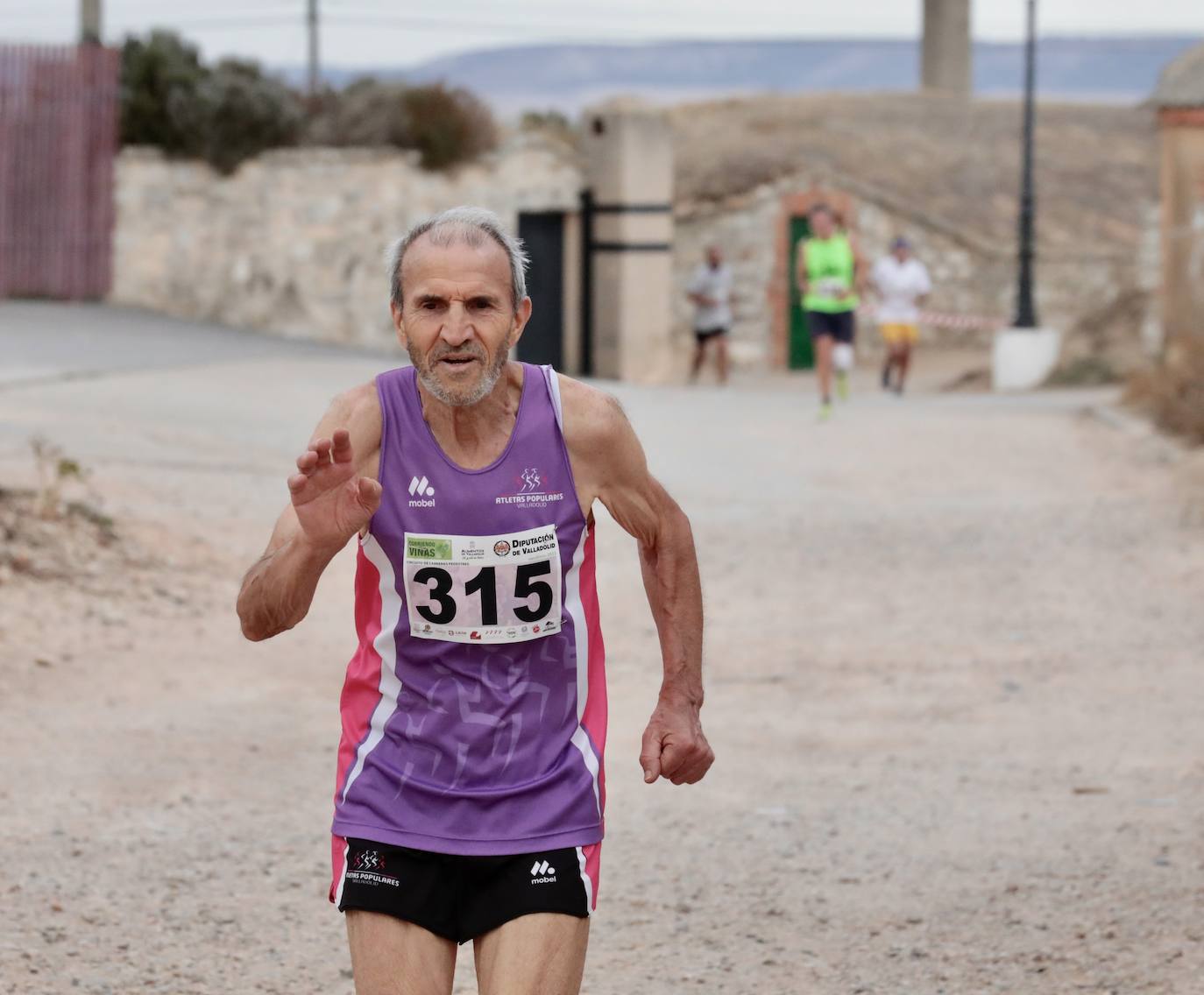 Fotos: Centenares de corredores participan en la segunda etapa del circuito Corriendo Entre Viñas en Cigales