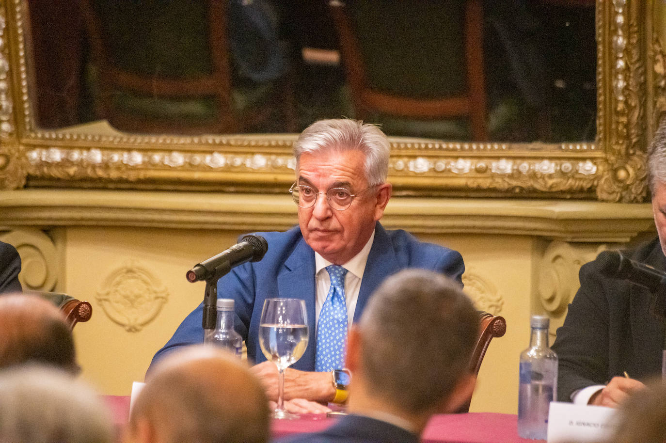 Fotos: El Casino de Palencia recibe al excoronel jefe de la UCO Manuel Sánchez Corbí