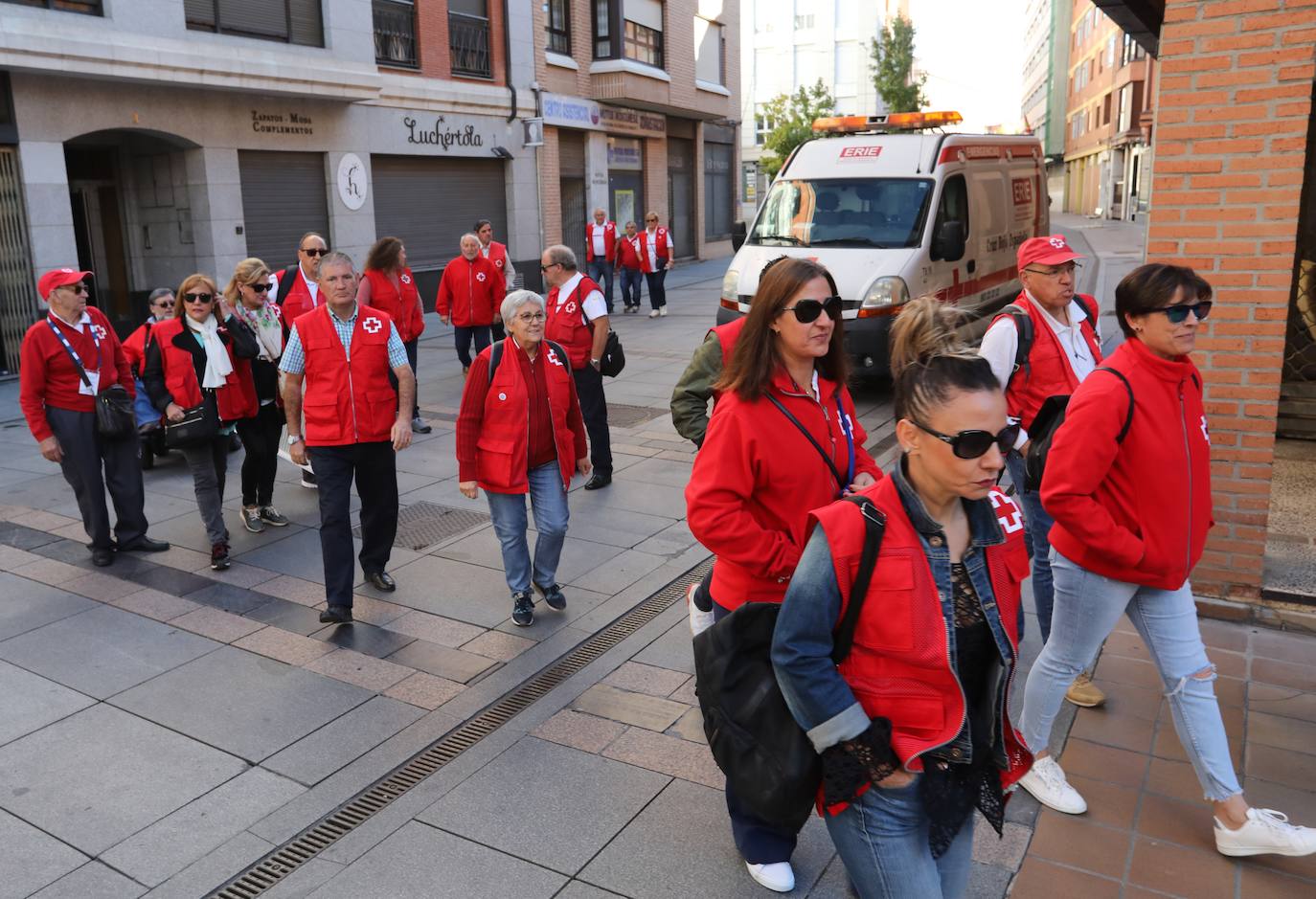 Fotos: Encuentro regional de voluntarios de Cruz Roja en Palencia