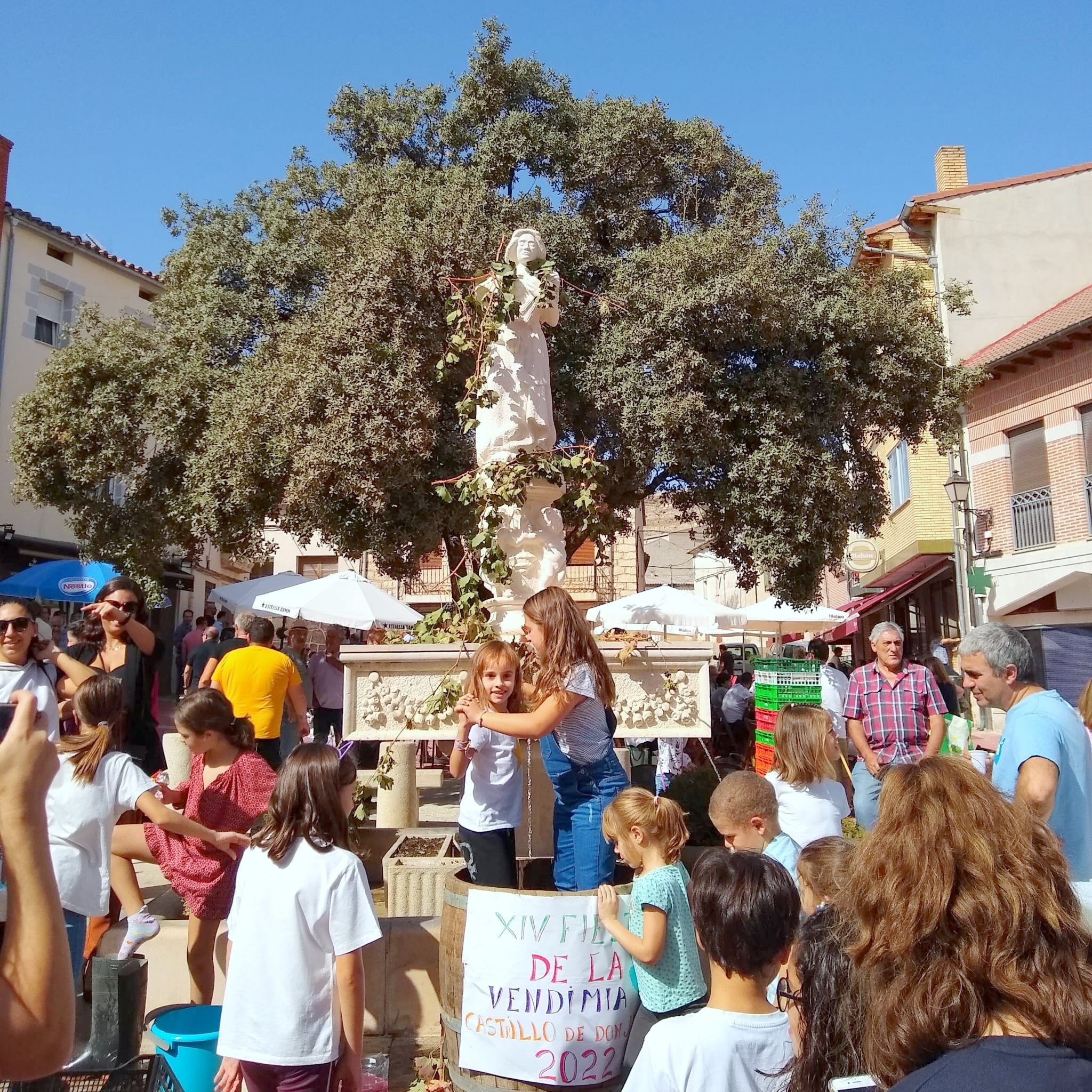 Castrillo de Don Juan se vuelca con la XIV Fiesta de la Vendimia