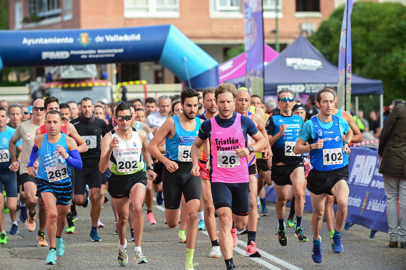 Fotos: Carrera XXVI Memorial Vidal-Matarranz en memoria a los bomberos fallecidos
