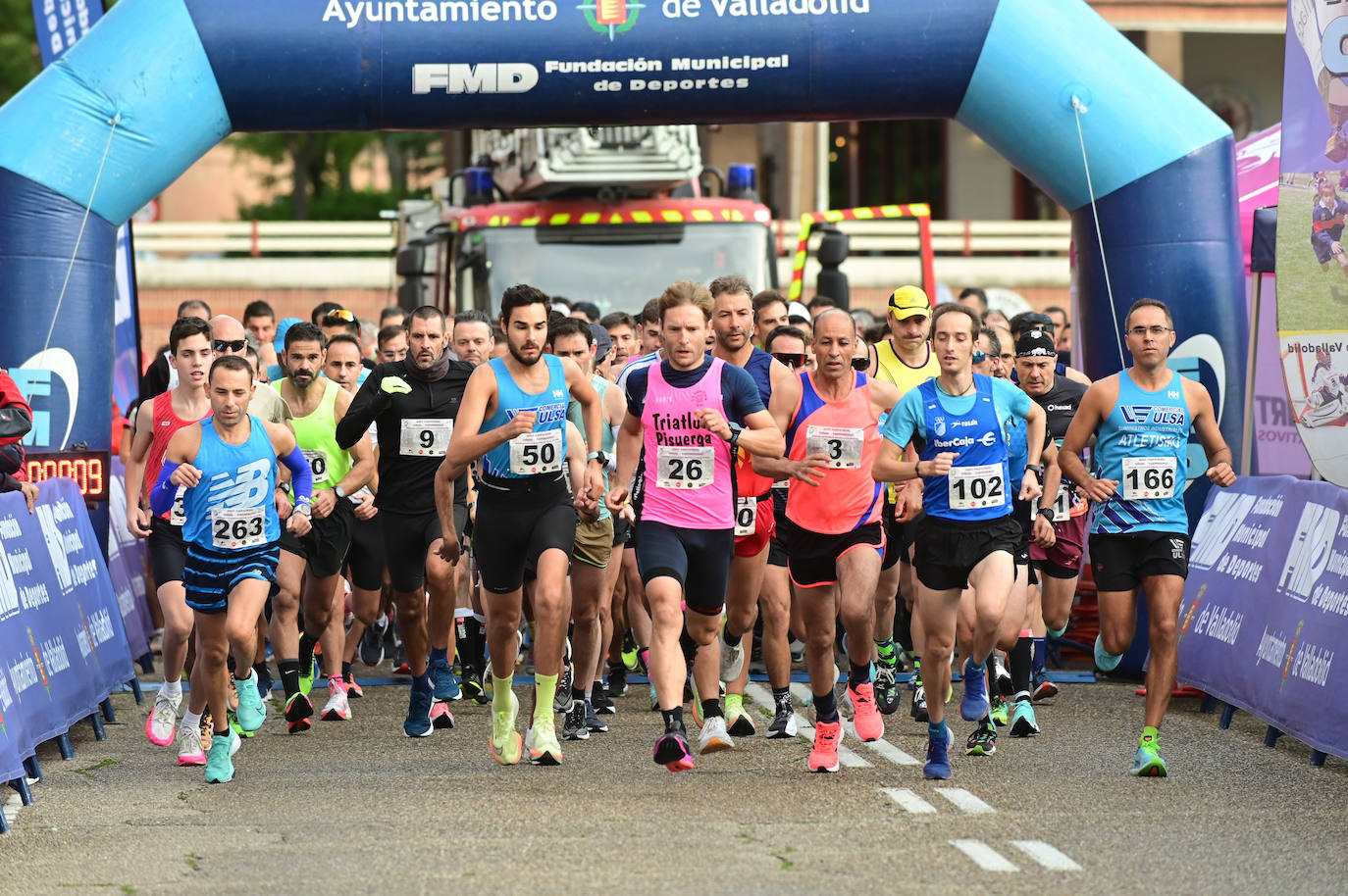 Fotos: Carrera XXVI Memorial Vidal-Matarranz en memoria a los bomberos fallecidos
