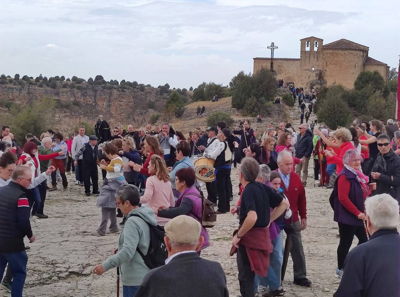 Romería de San Frutos en el Duratón. 