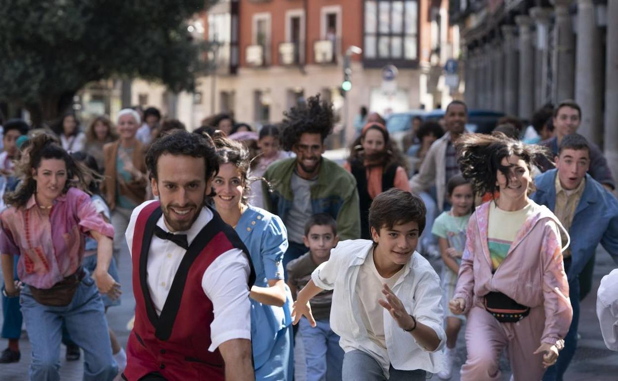 Fotograma de 'Voy a pasármelo bien', película rodada en Valladolid. 